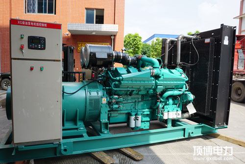 500kw康明斯广西顶博发电机组制造
